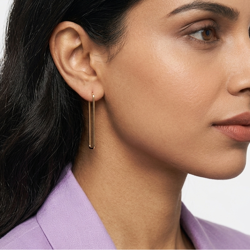 Geometric earrings