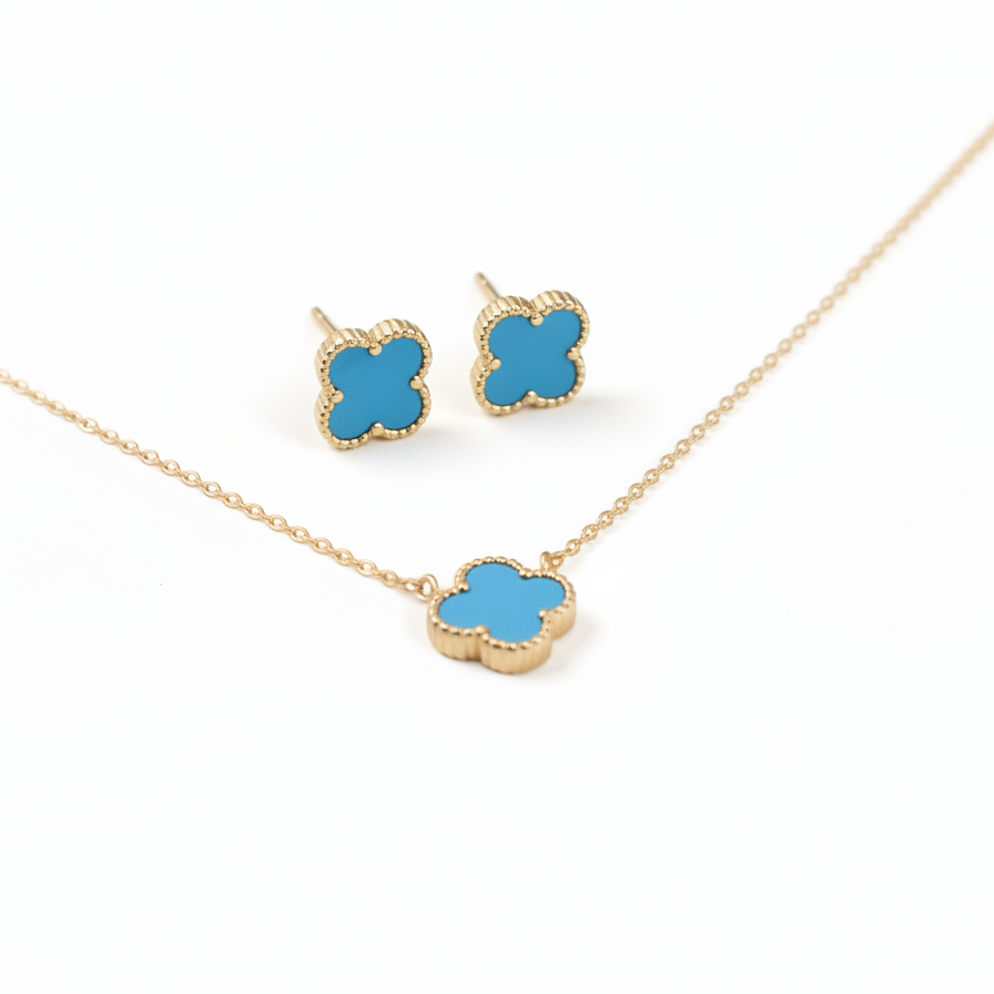 Aqua Clover set