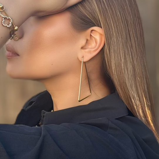Triangle earrings